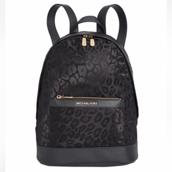 MICHAEL Michael Kors Handbags - Michael Kors Leopard Nylon Backpack